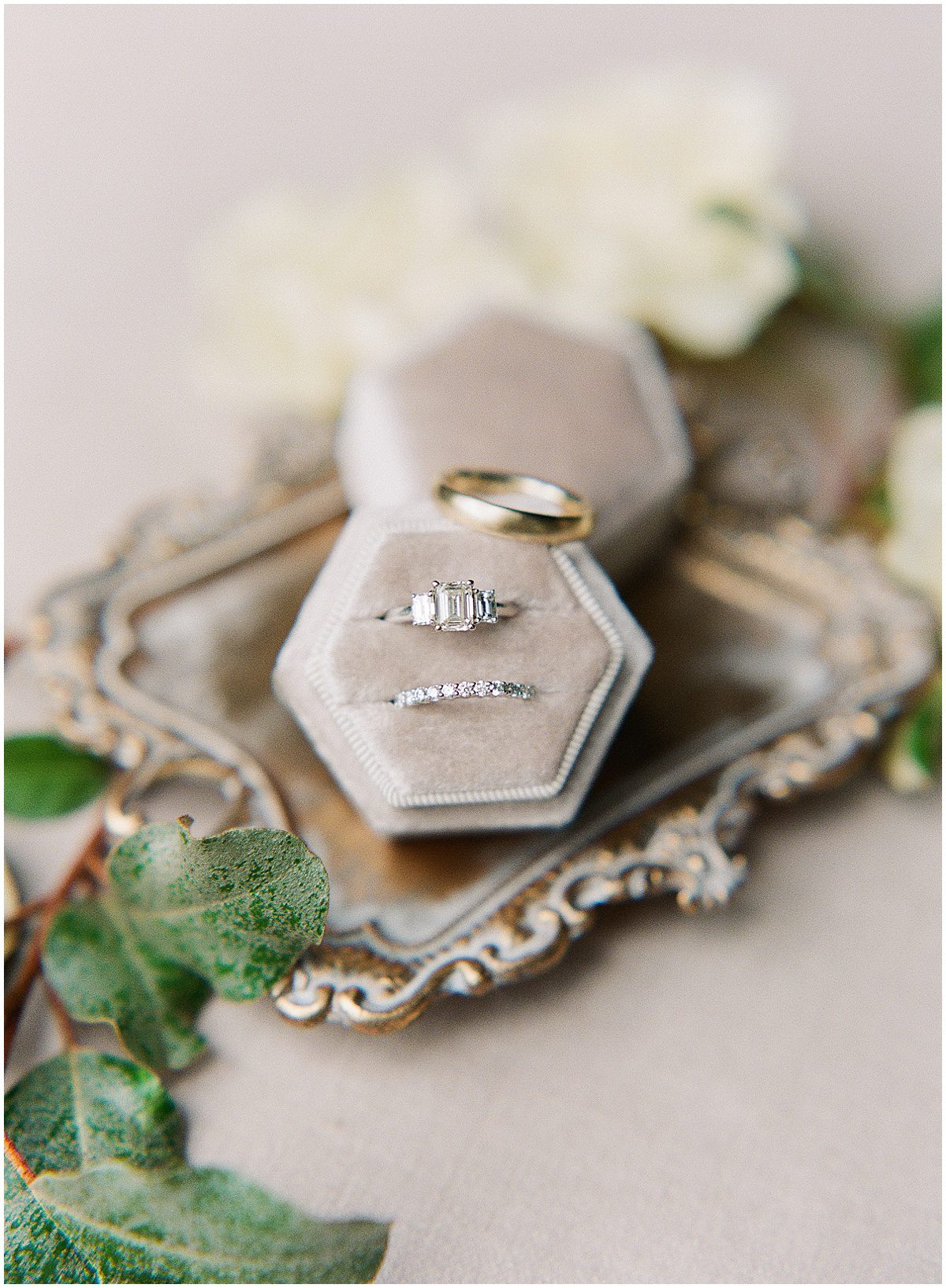 Detail Photo of Wedding Rings Photo