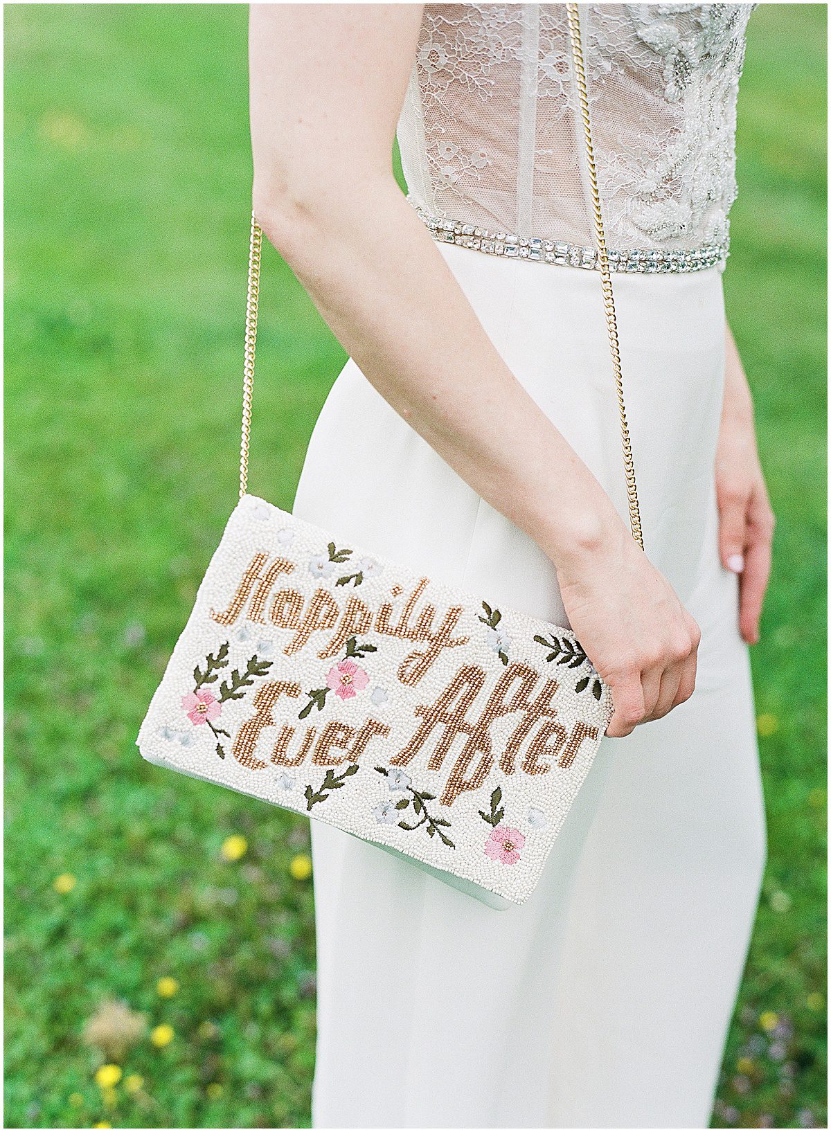 Brides Happily Ever After Beaded Clutch Photo