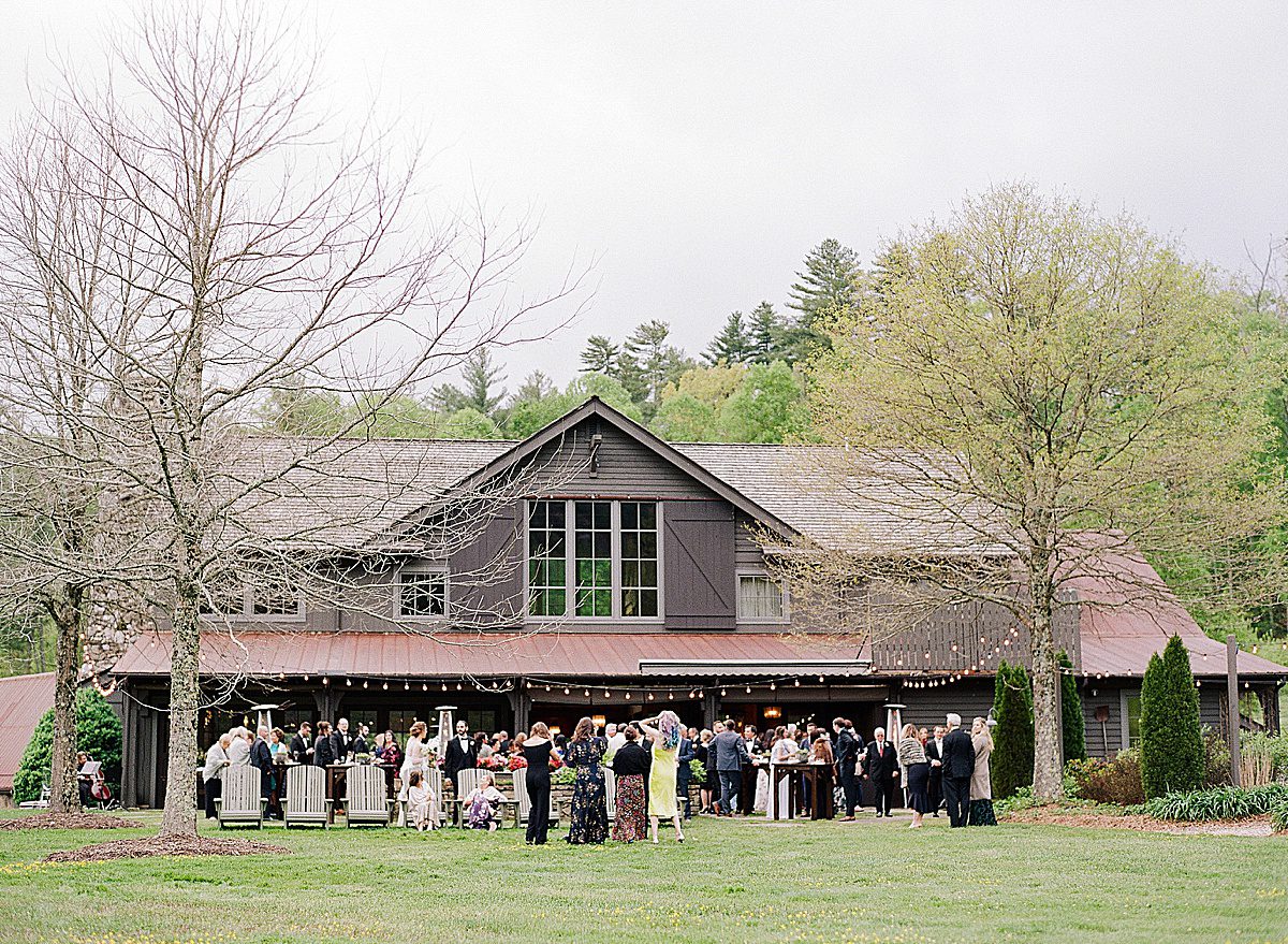 Lonesome Valley Wedding Reception in Cashiers photo