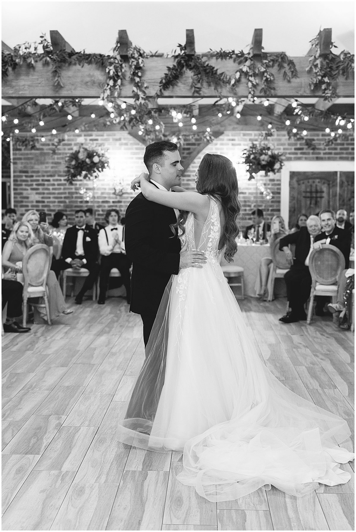 Bride and Grooms First Dance at The Ridge Asheville Photo
