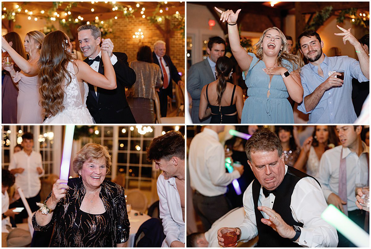 Guests Dancing at Wedding Reception at The Ridge Asheville Photos
