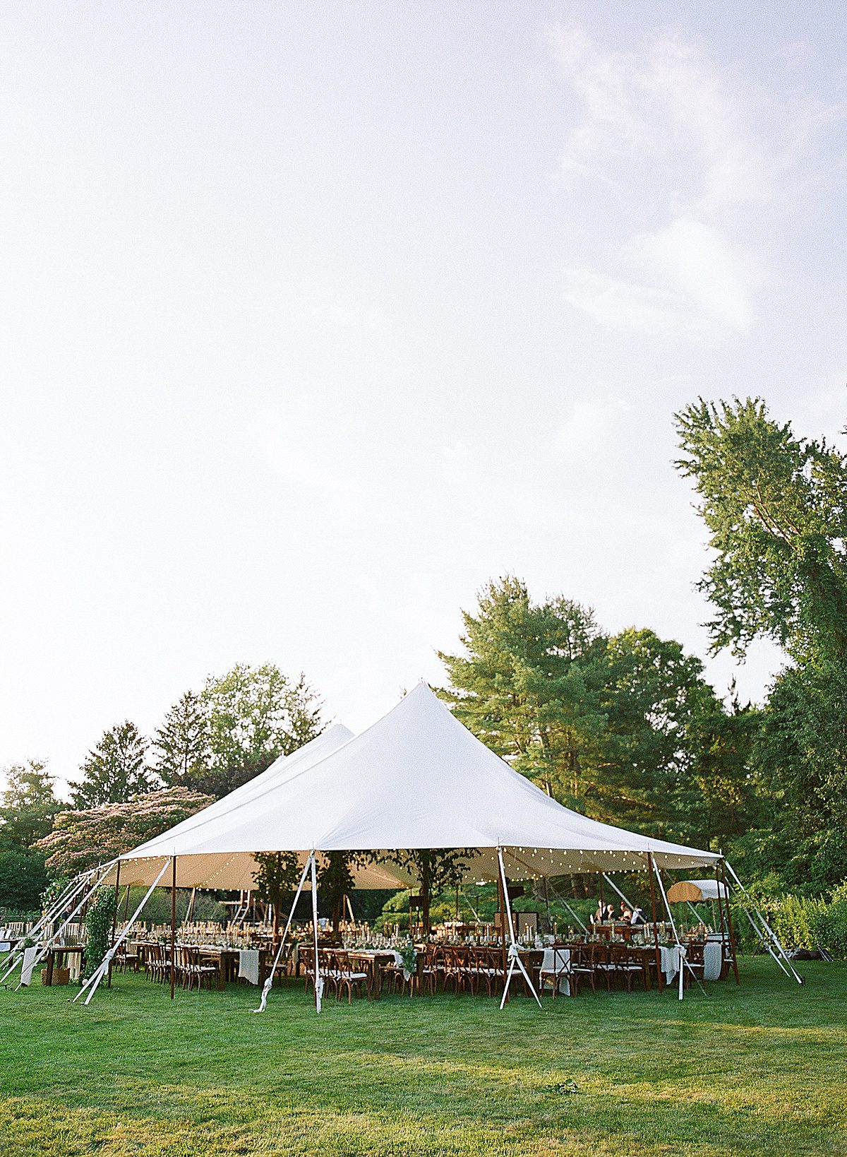 Long Island New York Wedding Reception Tent Photo