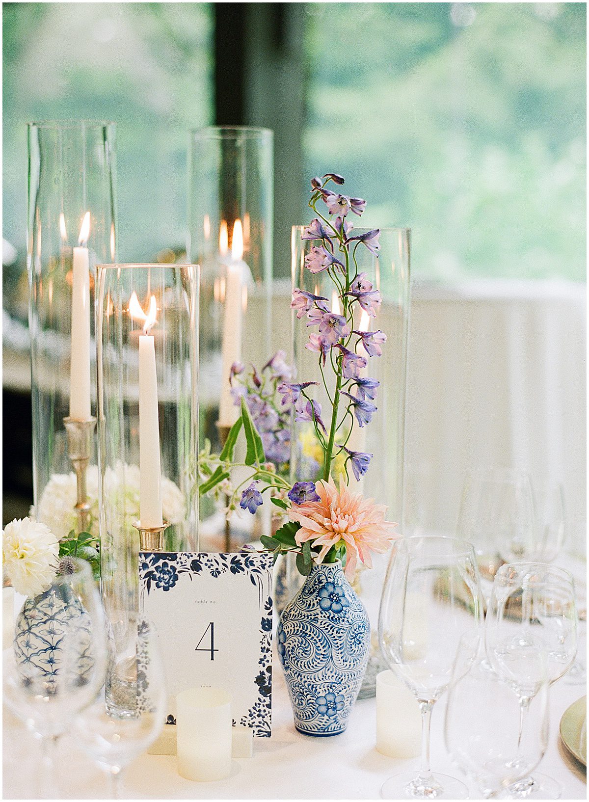 Wedding Reception Table Decor Photo