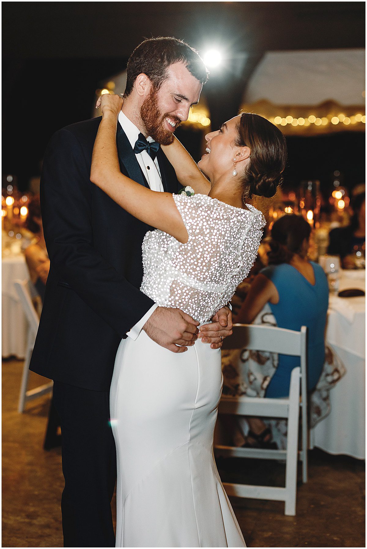 Luxury Wedding Photographer in Highlands NC Bride and Groom's First Dance Photo