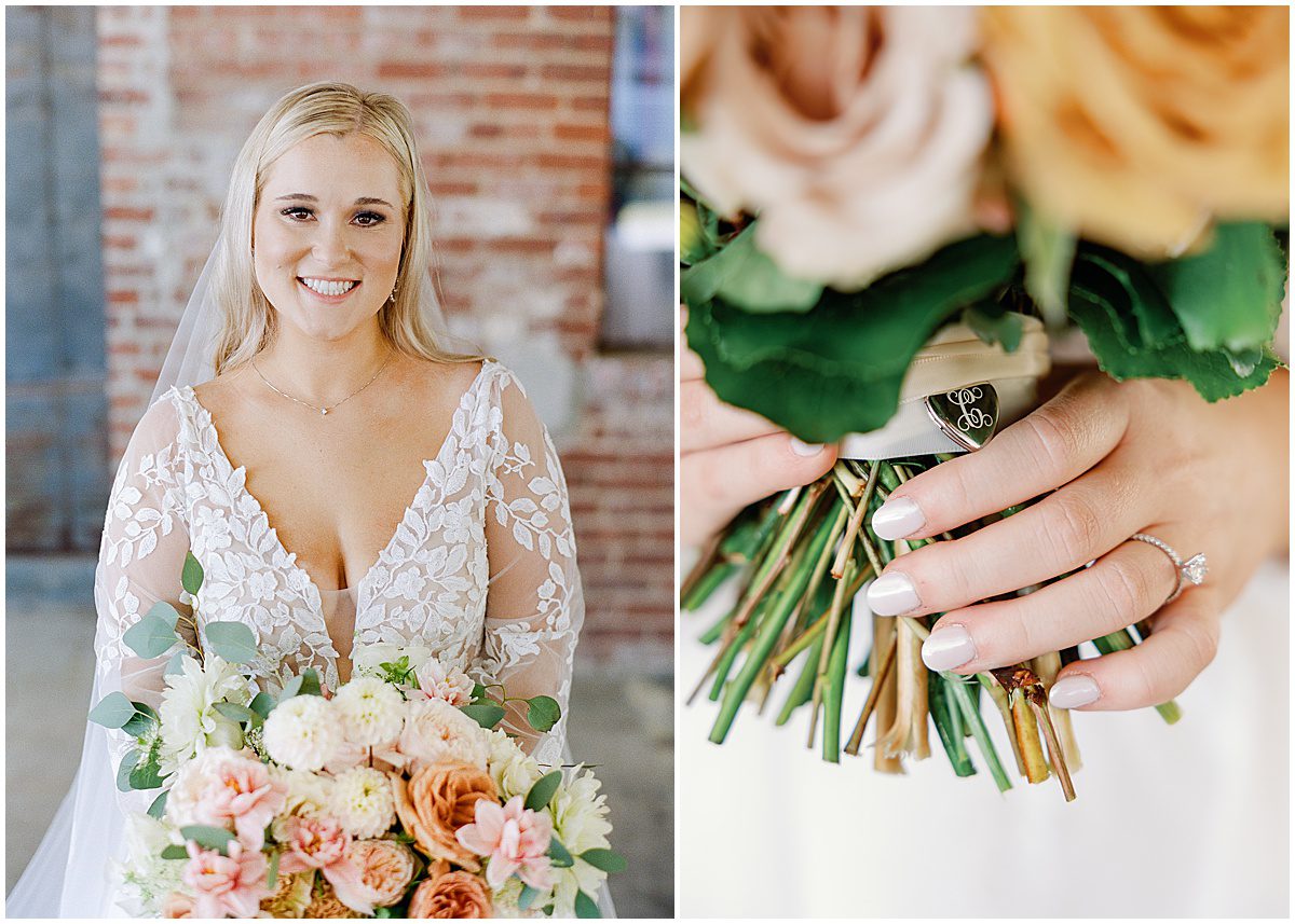 Atlanta Wedding Bride Holding Bouquet Photos