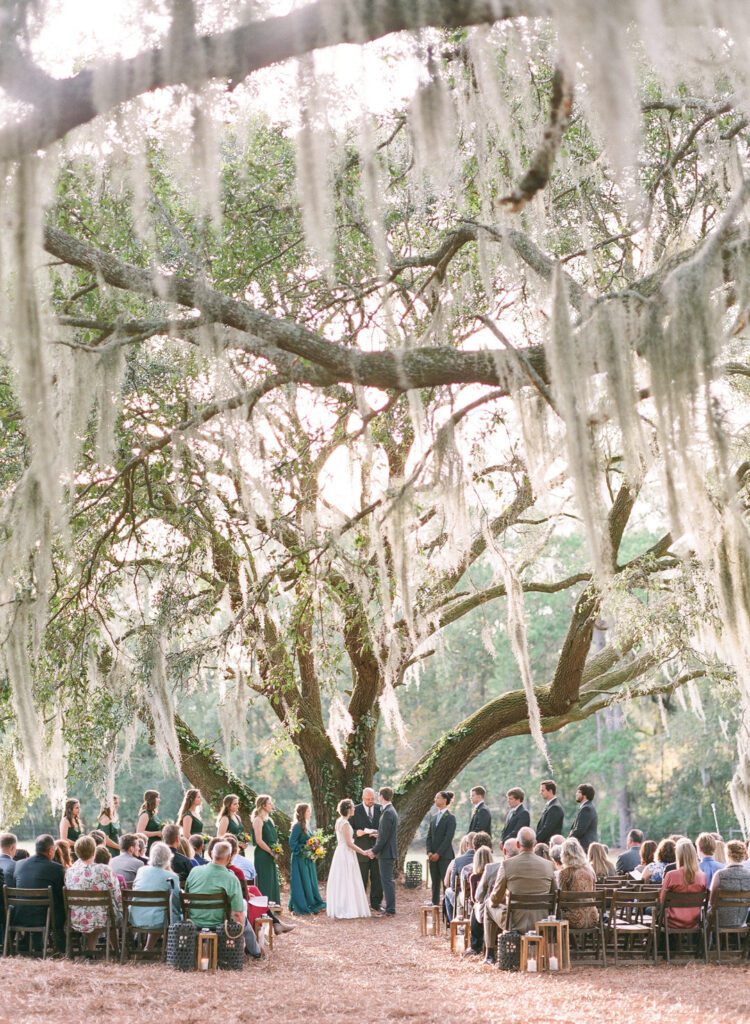 Wedding Ceremony at Hewitt Oaks in Bluffton, South Carolina