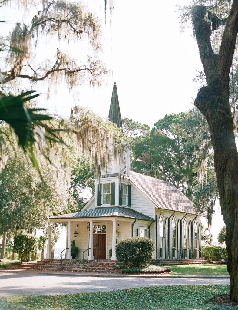 May River Chapel at Montage Palmetto Bluff Wedding Venue in Bluffton, South Carolina