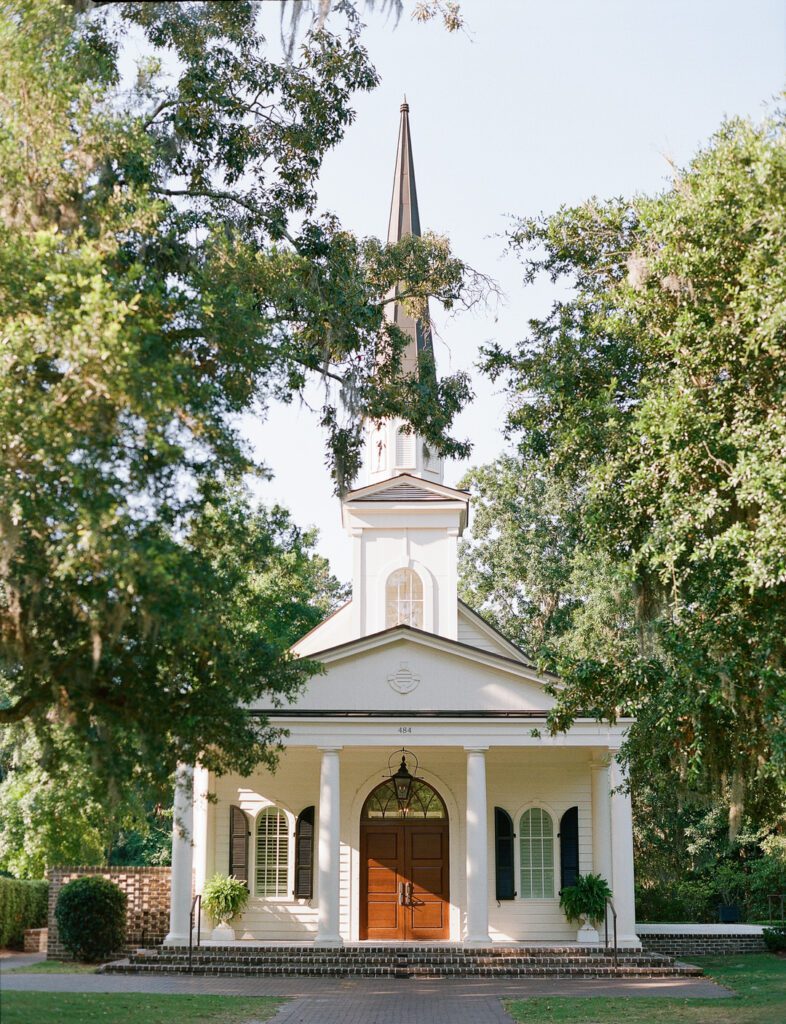 Somerset Chapel at Montage Palmetto Bluff Wedding Venue in Bluffton, South Carolina