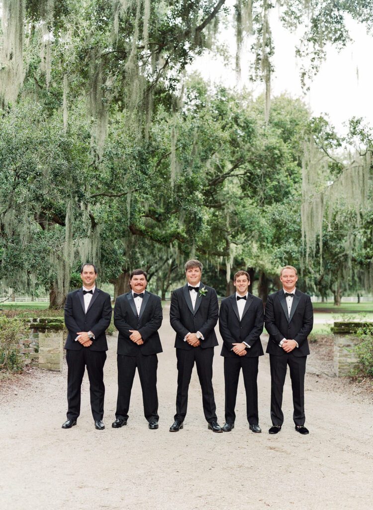 groom with groomsmen 