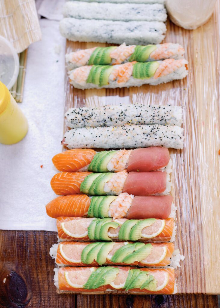 Sushi rolls