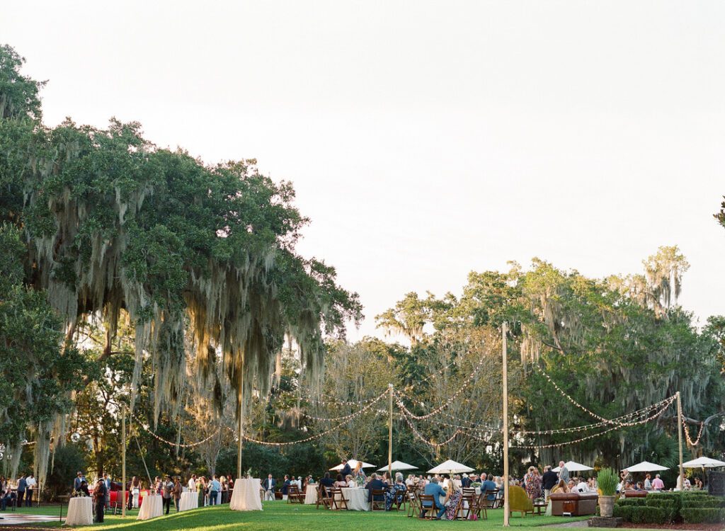 Brays Island Plantation South Carolina Wedding Reception 