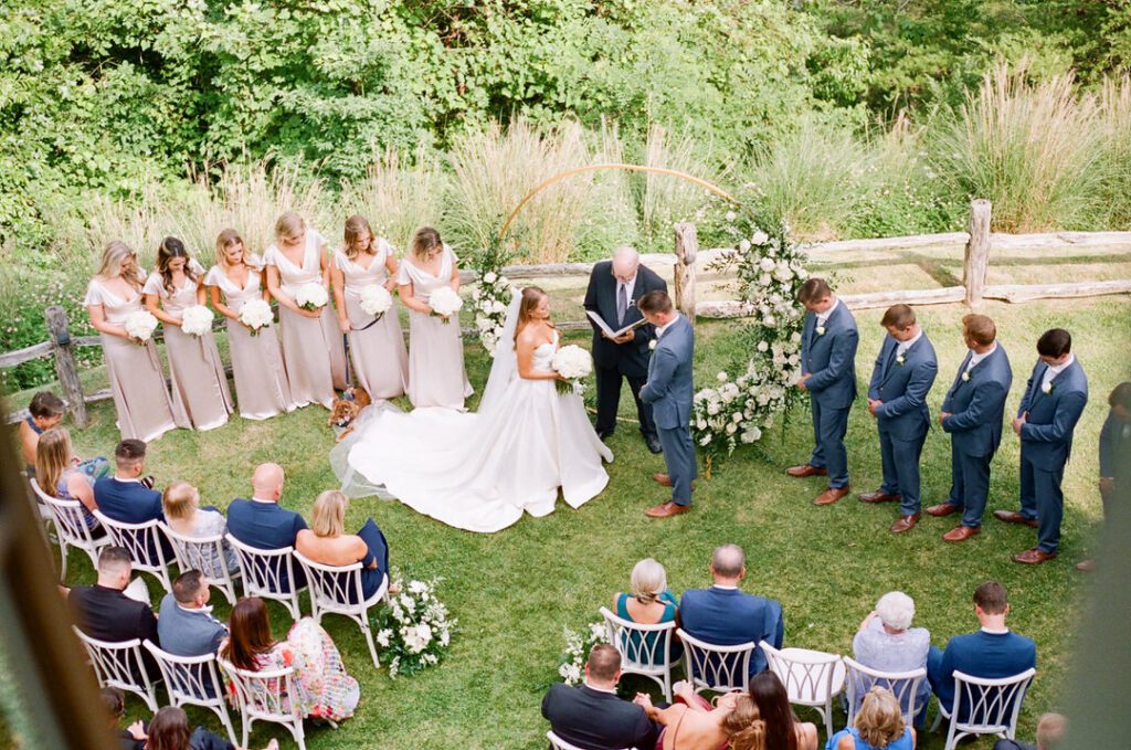 Castle Ladyhawke wedding ceremony