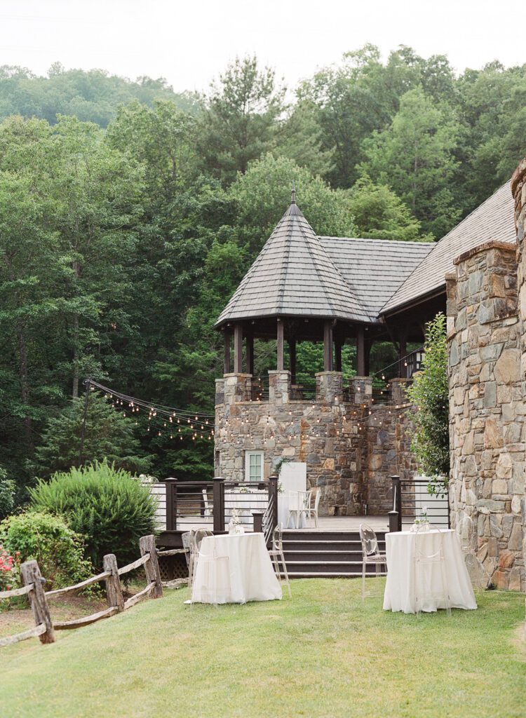 Castle Ladyhawke wedding reception