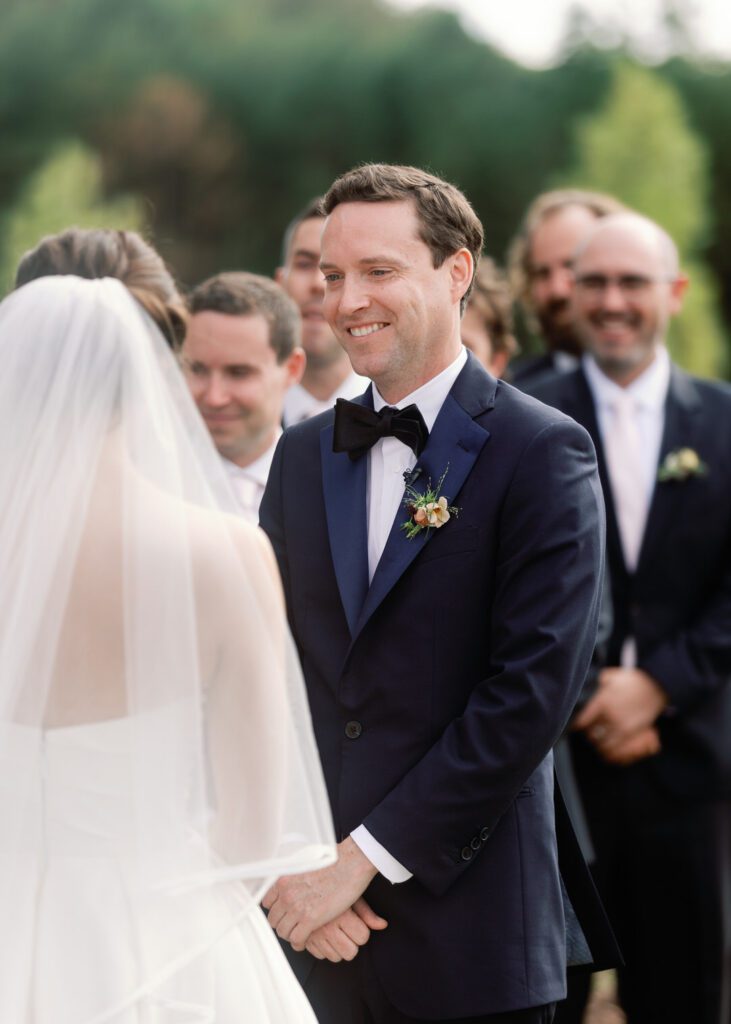 Groom Laughing 