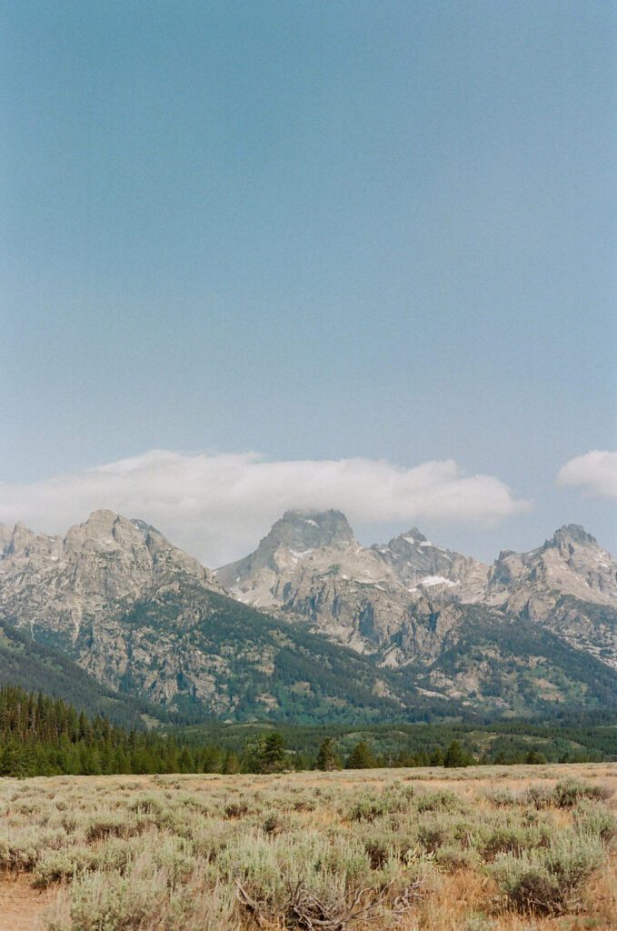 Jackson Hole Photographers photograph of the grand tetons