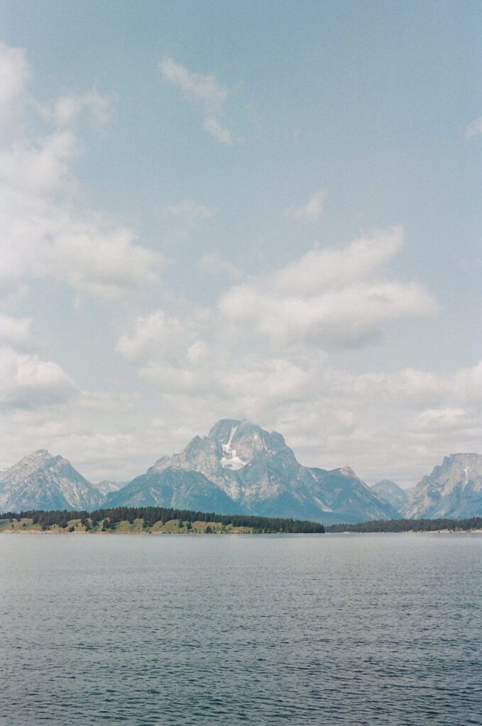 Grand Teton Mountains and Jackson Lake