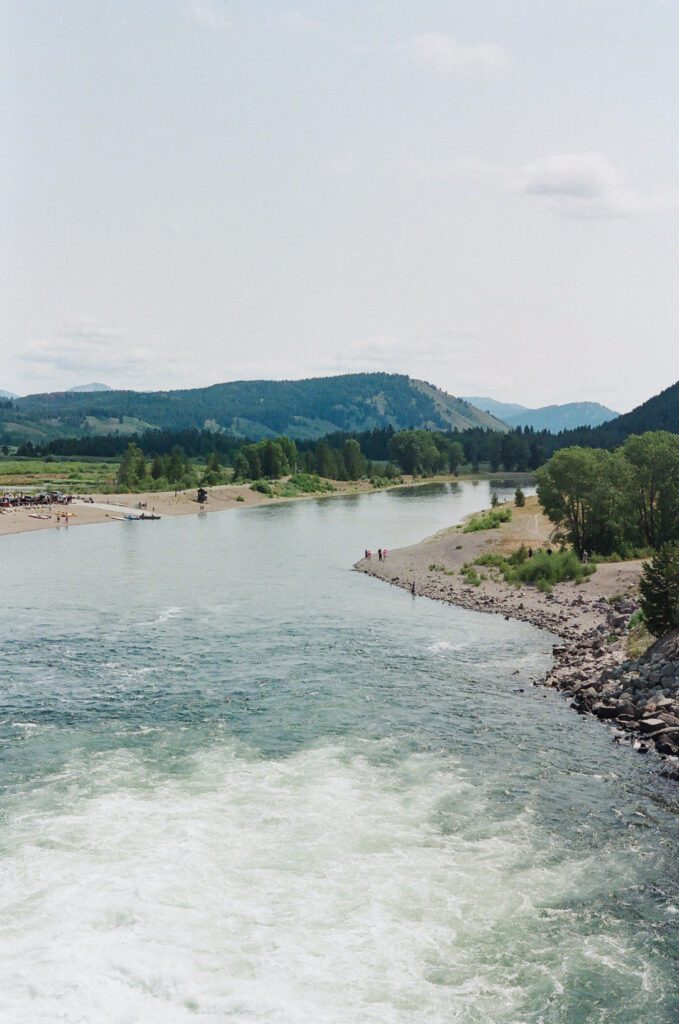 Jackson Dam and The Snake River