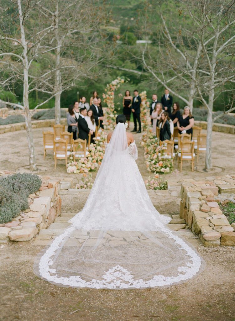 Bride walking Down Aisle 