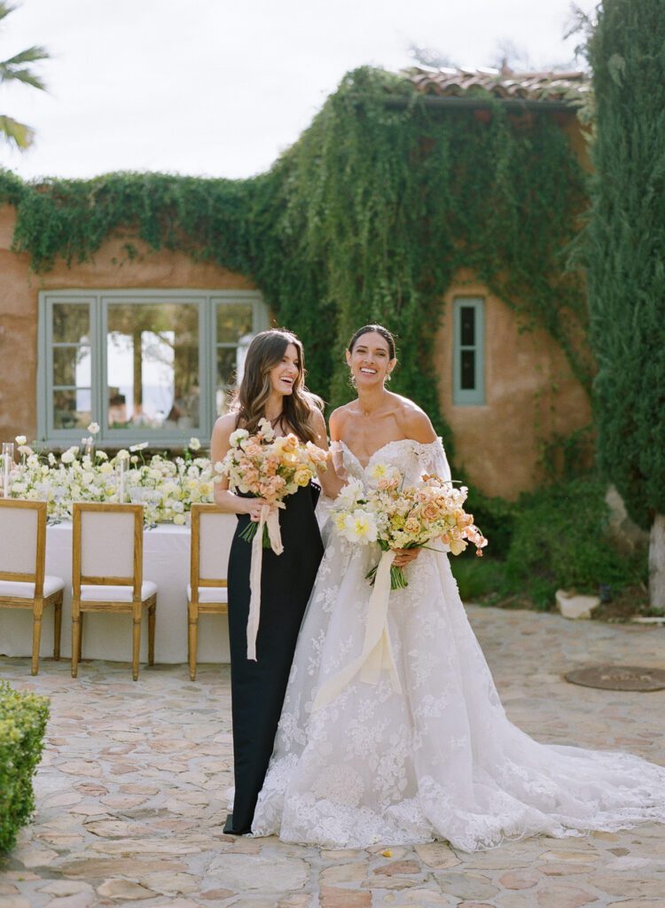 Bride with Maid of Honor 