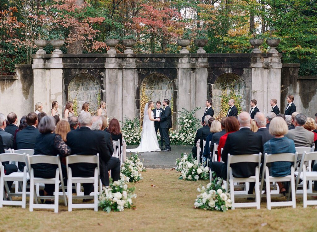 Swan House Wedding Ceremony