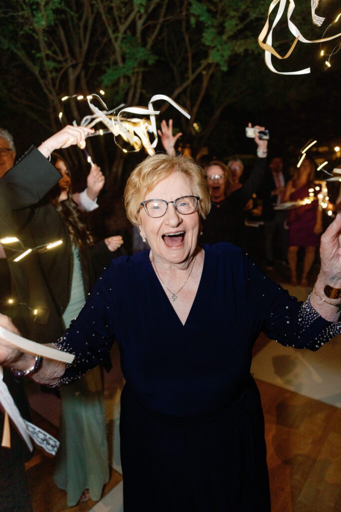 grooms grandmother dancing