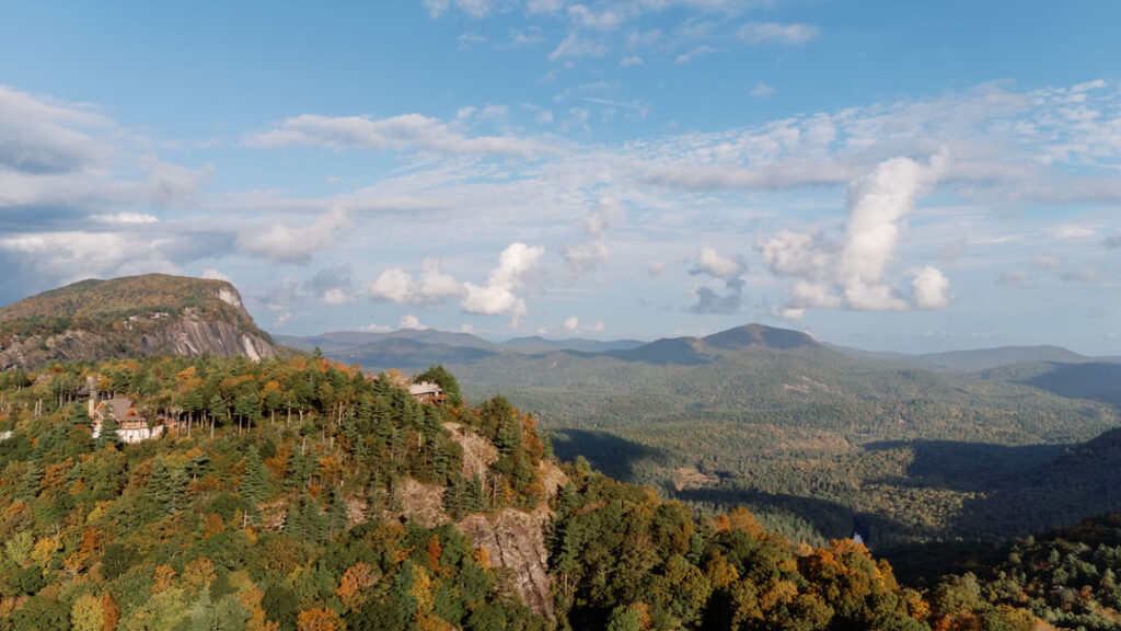 Cashiers, NC aerial photo