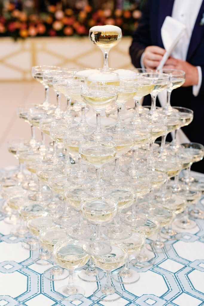 champagne tower