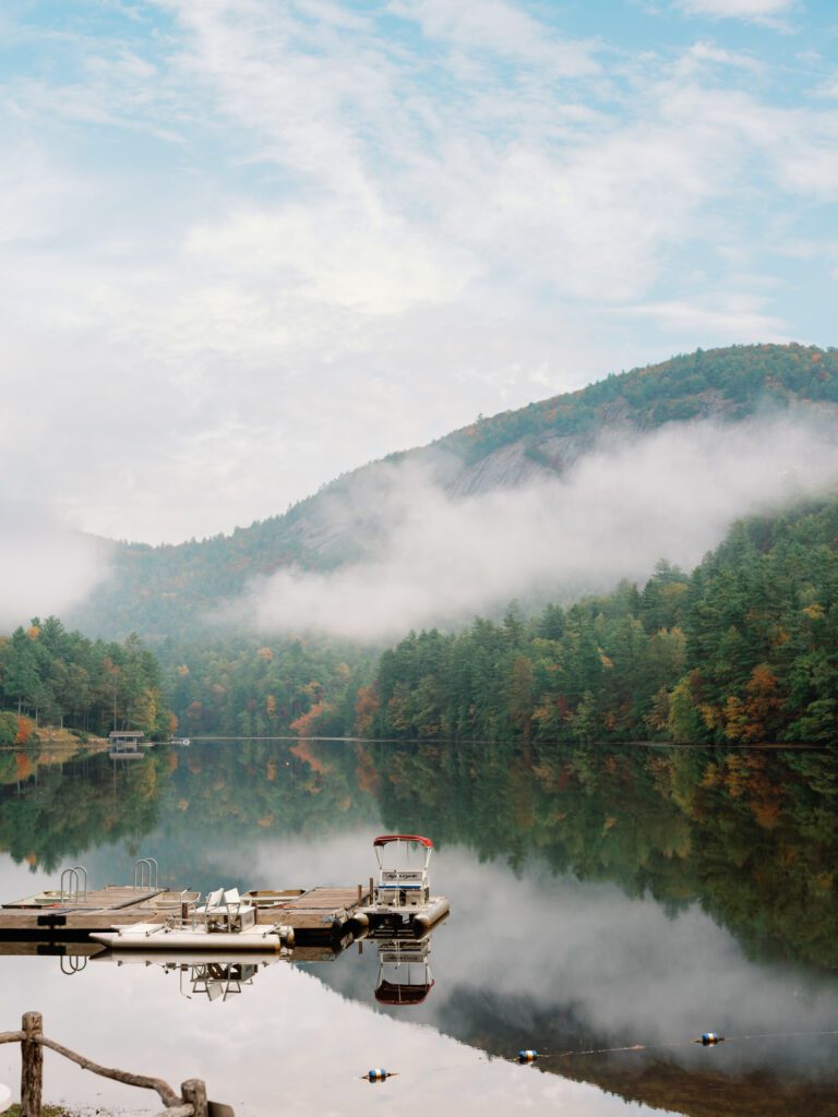 Lake Photo at Camp Merrie Woode in Cashiers NC